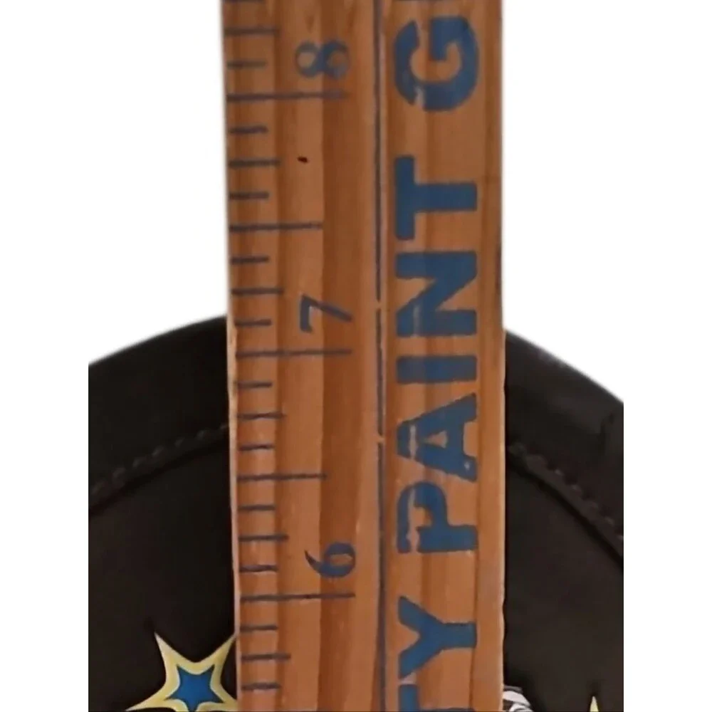 Disney Toy Story Woody Cowboy Boots Youth Size 8 Brown Western Costume Boots